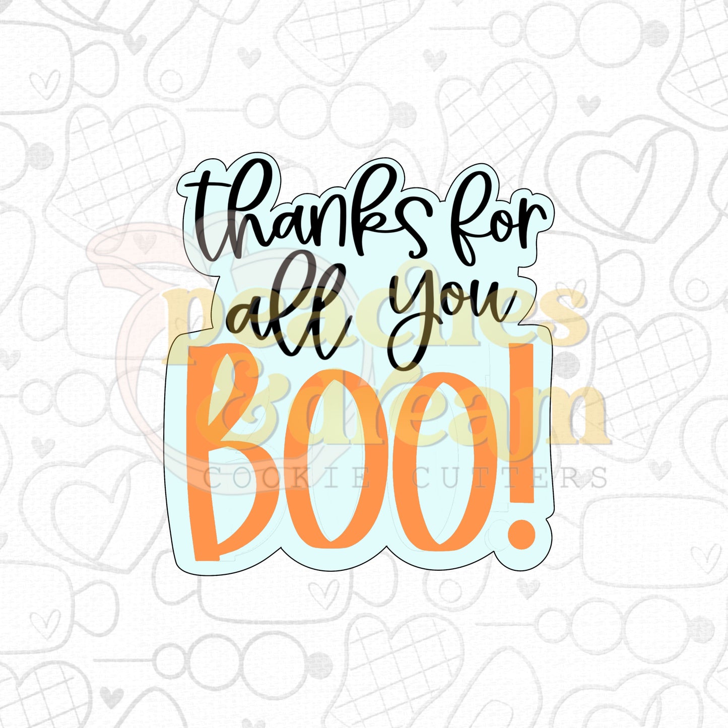 STL - THANKS FOR ALL YOU BOO!