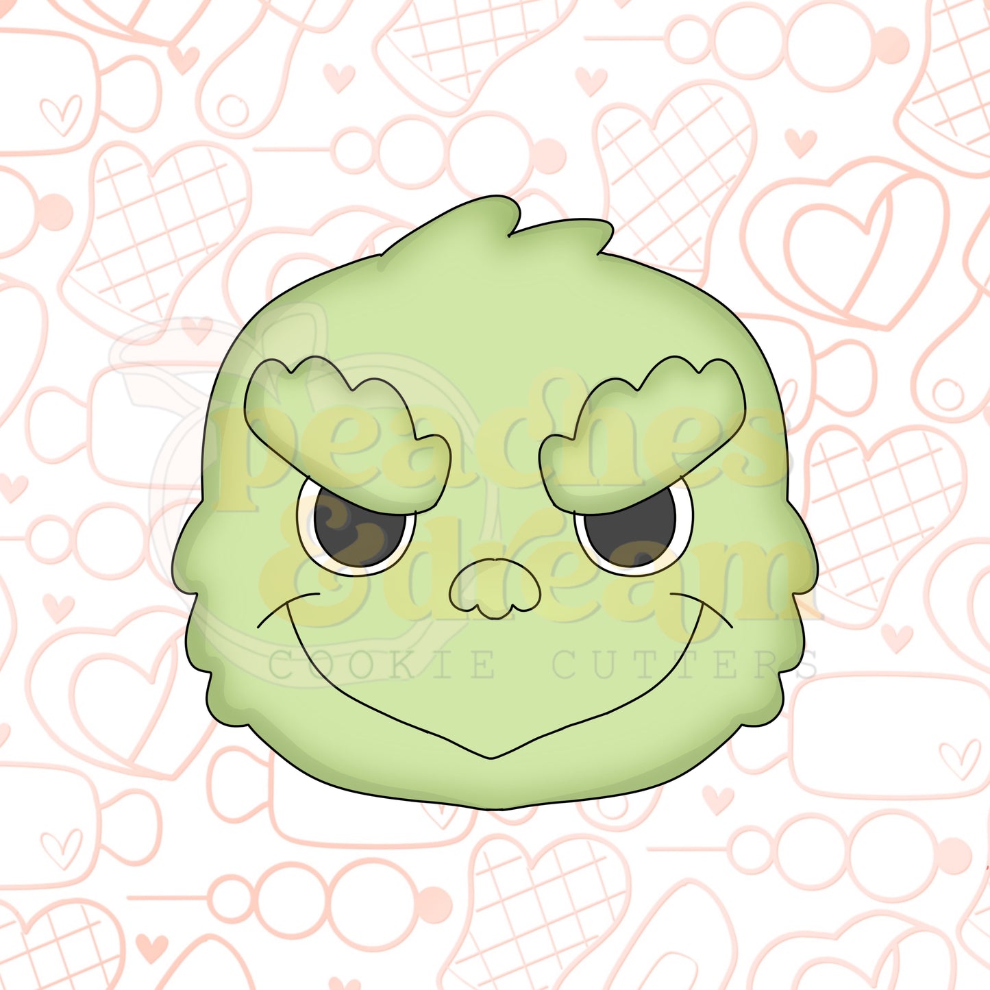 STL - CUTE SANTA FACE