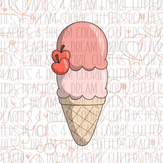 STL - CHERRY ICE CREAM
