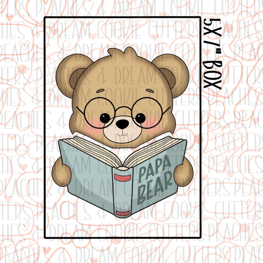 Papa Bear Reading Set