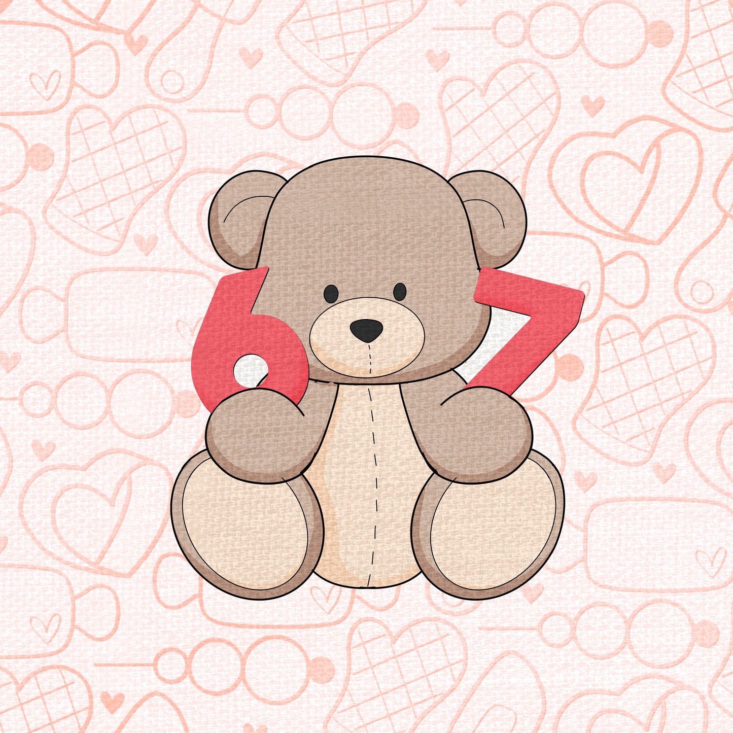STL - 6 7 TEDDY