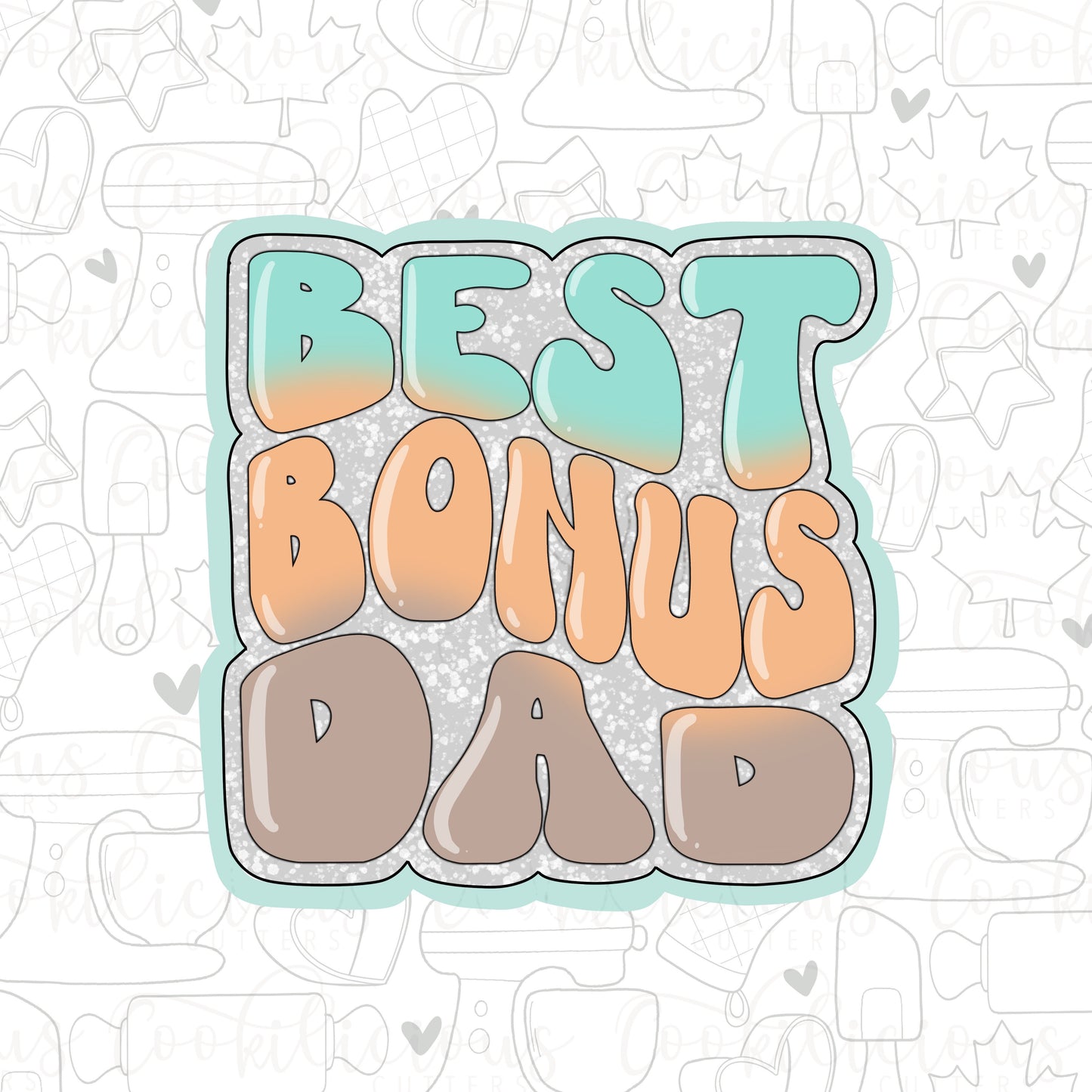 STL - BEST BONUS DAD PLAQUE