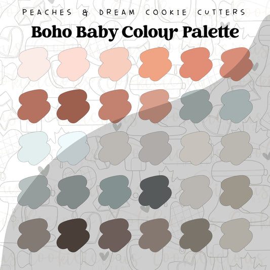BOHO BABY - Colour Palette