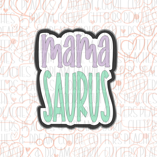 Mama Saurus Plaque