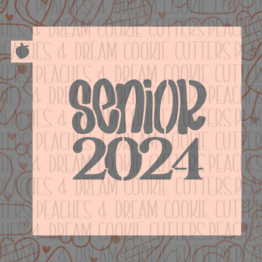 Senior 2024 Stencil