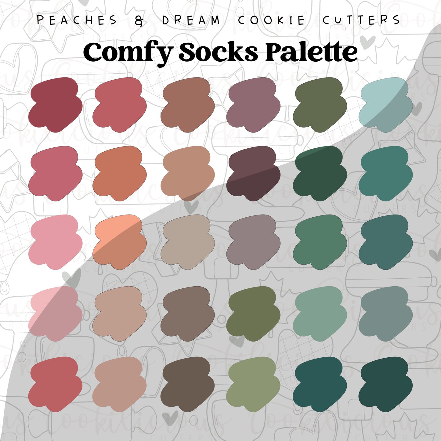 COMFY SOCKS - Colour Palette