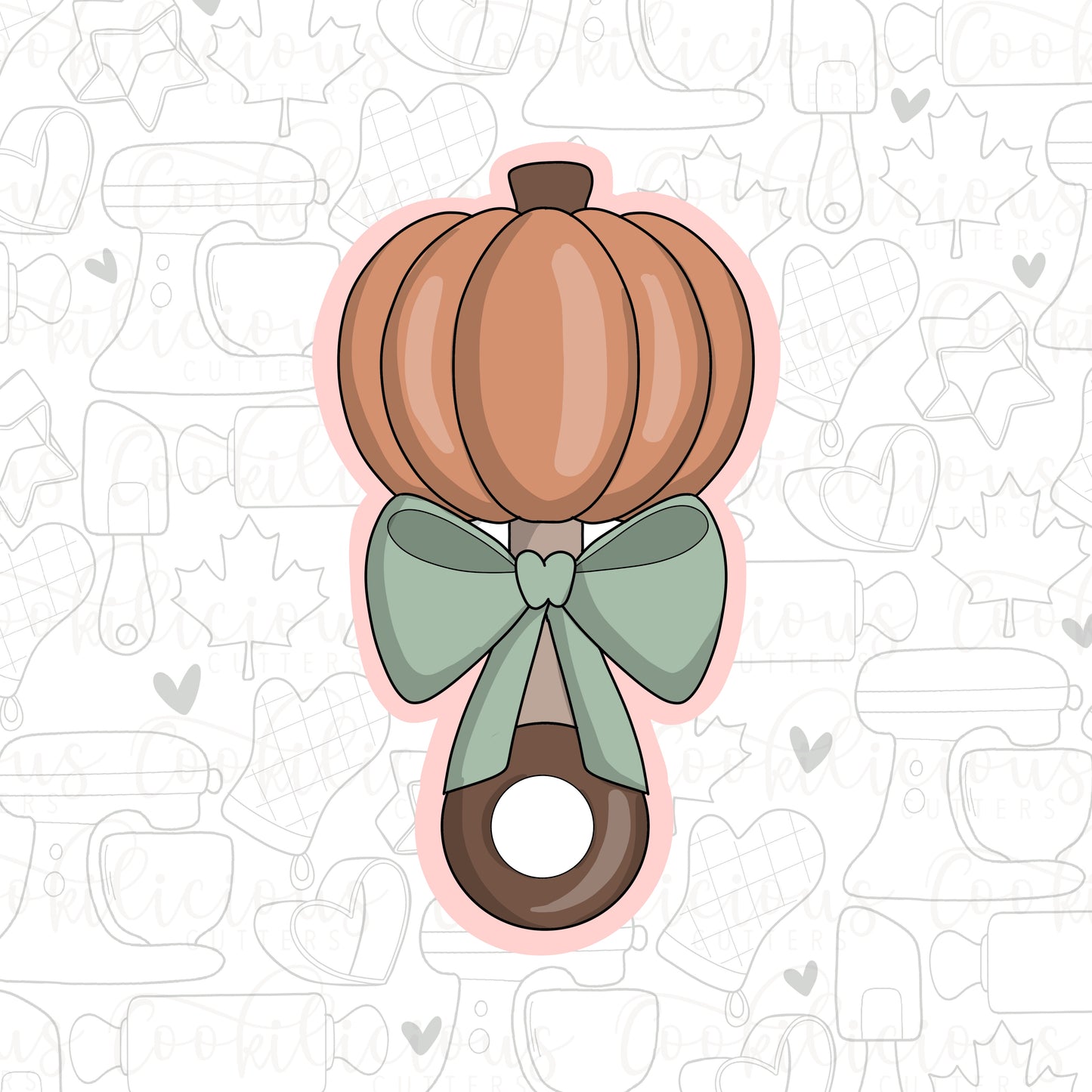 Pumpkin Rattle Bow