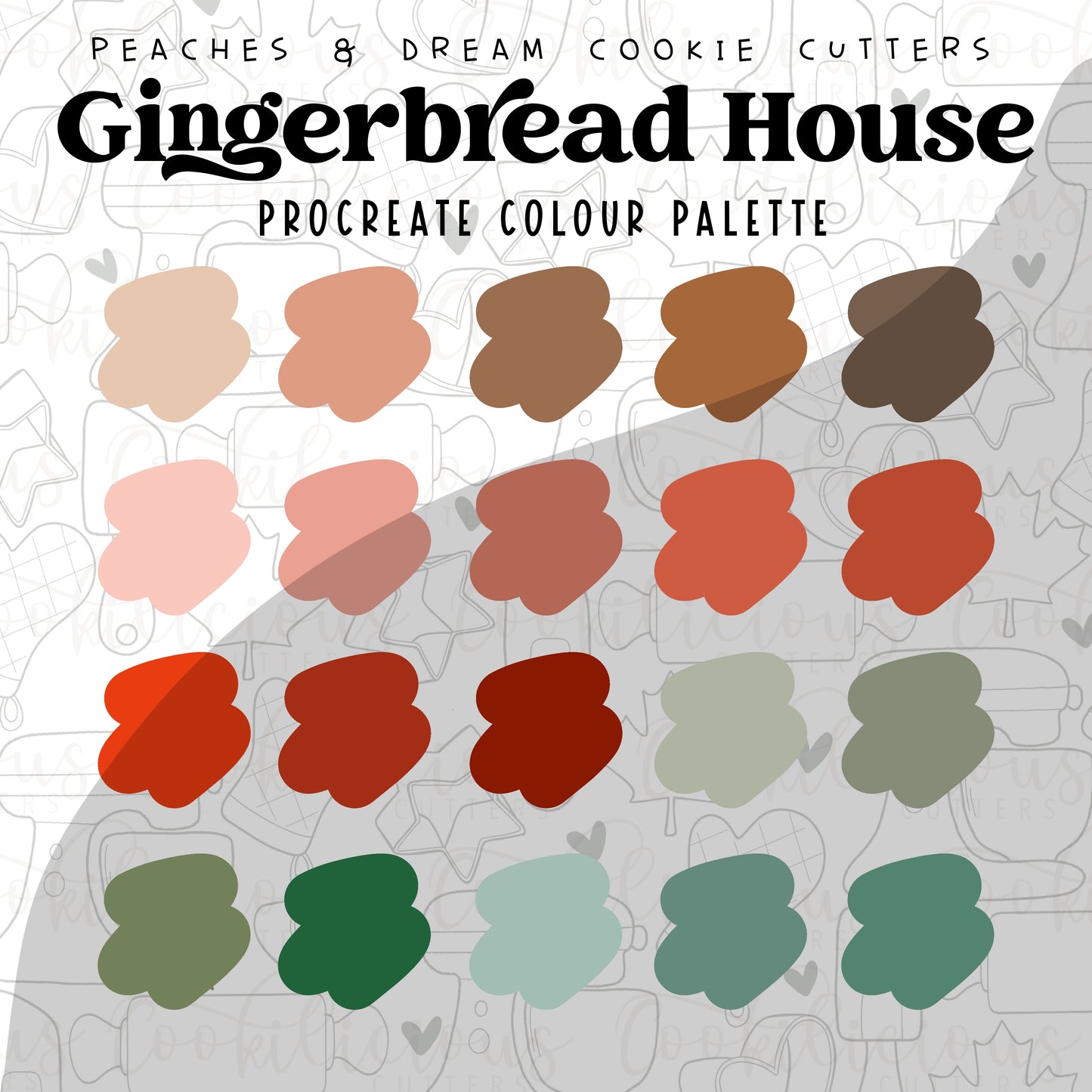 GINGERBREAD HOUSE - Colour Palette