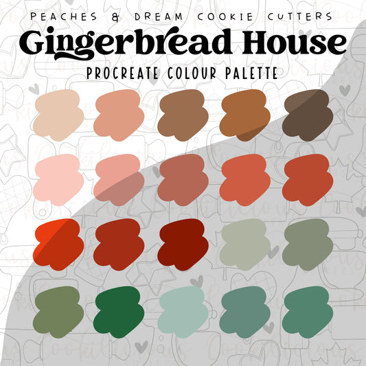 GINGERBREAD HOUSE - Colour Palette