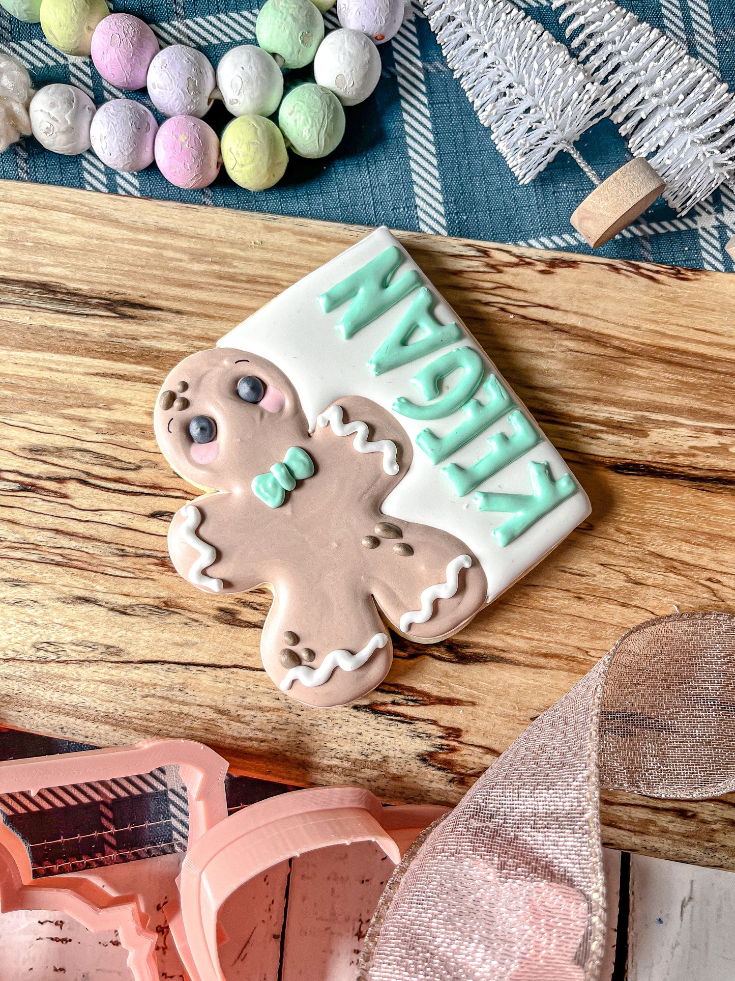 STL - CHUNKY GINGY NAME PLAQUE