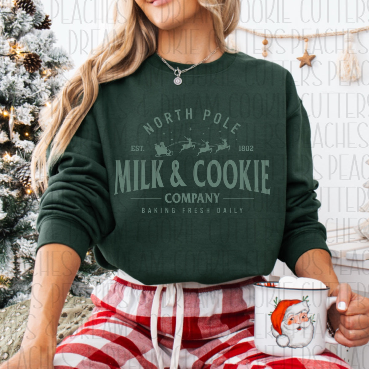 MILK AND COOKIES (Green)) - Apparel Design