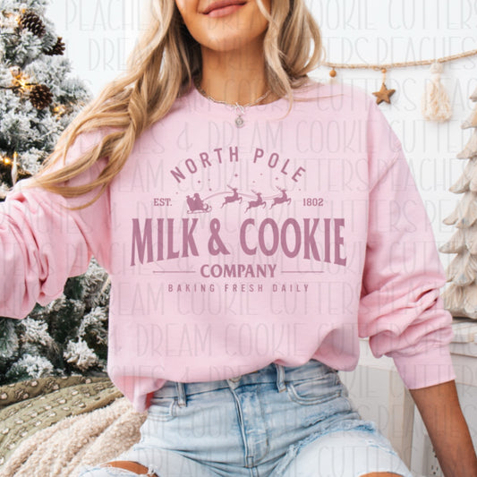 MILK AND COOKIES (Pink) - Apparel Design