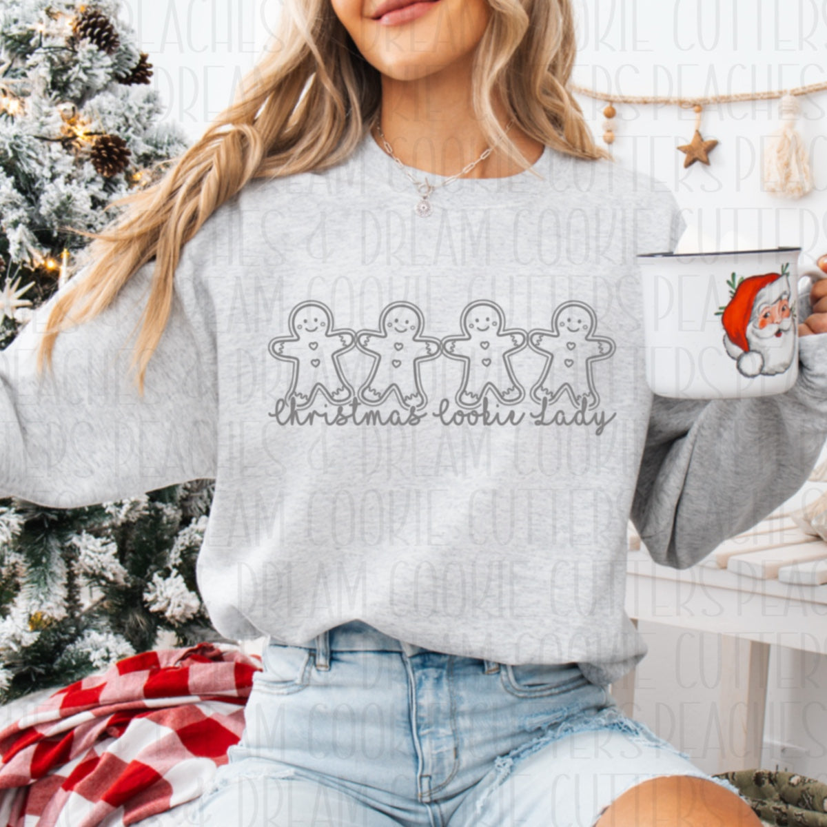 GINGERBREAD COOKIE LADY - Apparel Design