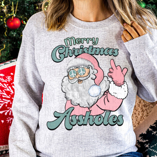 MERRY CHRISTMAS A**HOLES - Apparel Design