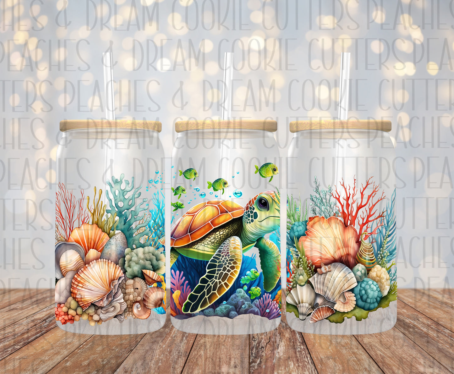 SEATURTLE Libbey Glass - 16oz