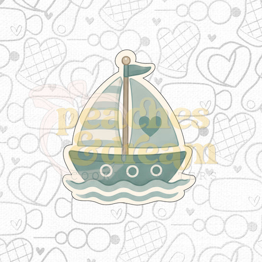 STL -  BABY SAILBOAT