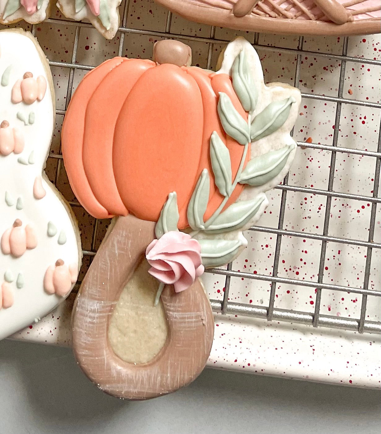 Boho Pumpkin Rattle