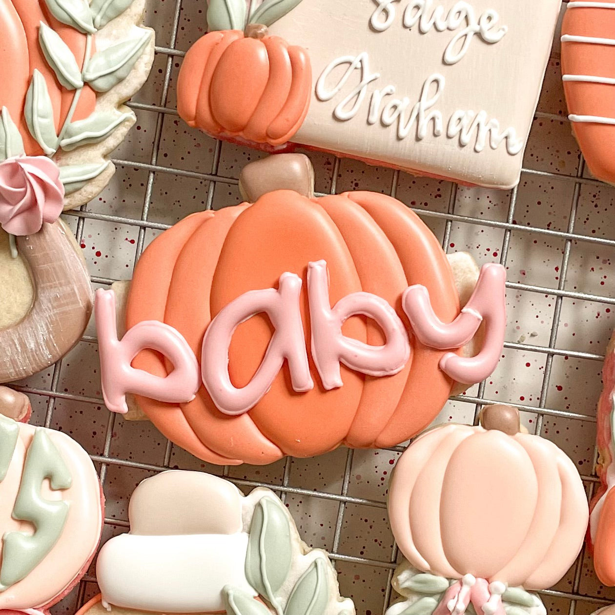 STL - Baby Pumpkin plaque