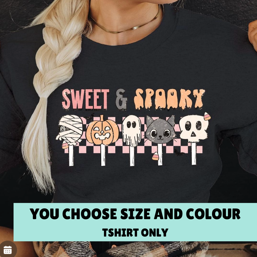 SWEET AND SPOOKY Shirt - CLEARANCE