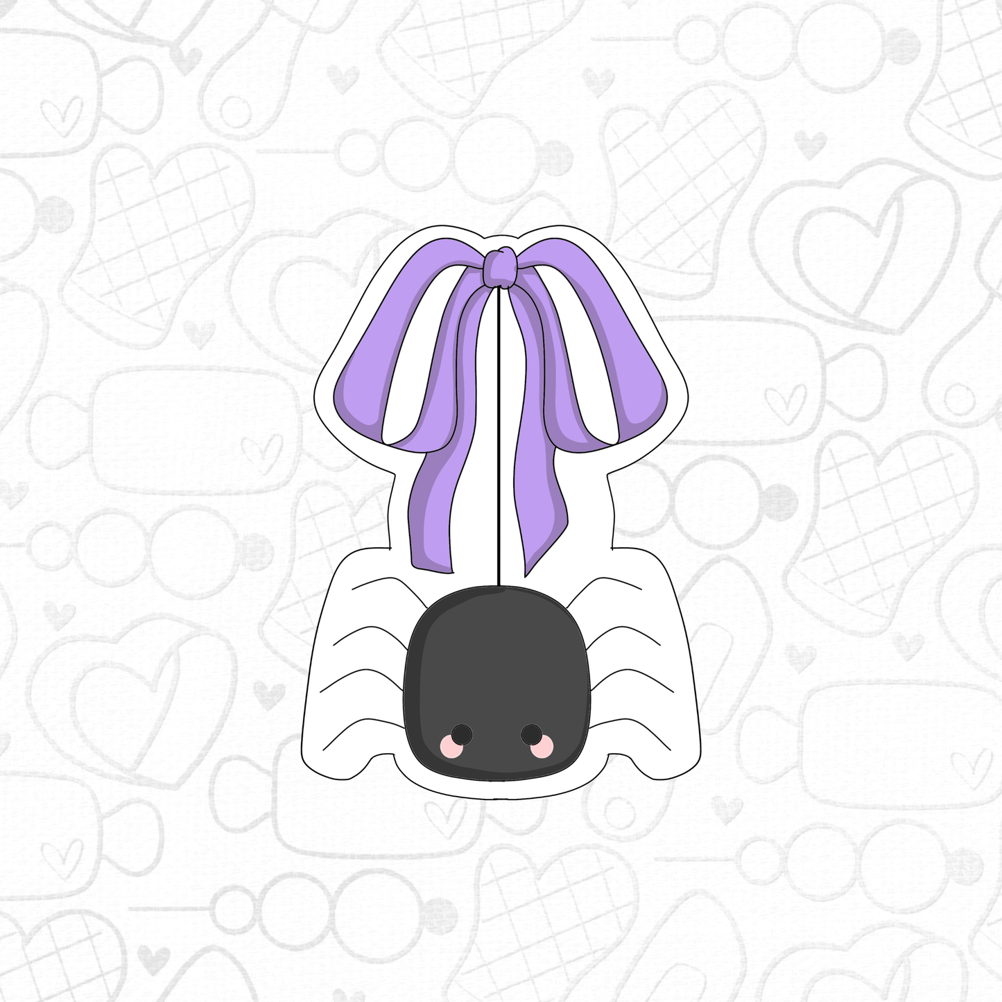 STL - HANGING SPIDER BOW