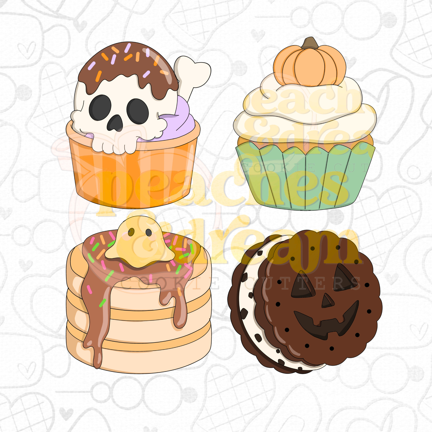 STL - SPOOKY TREATS SET
