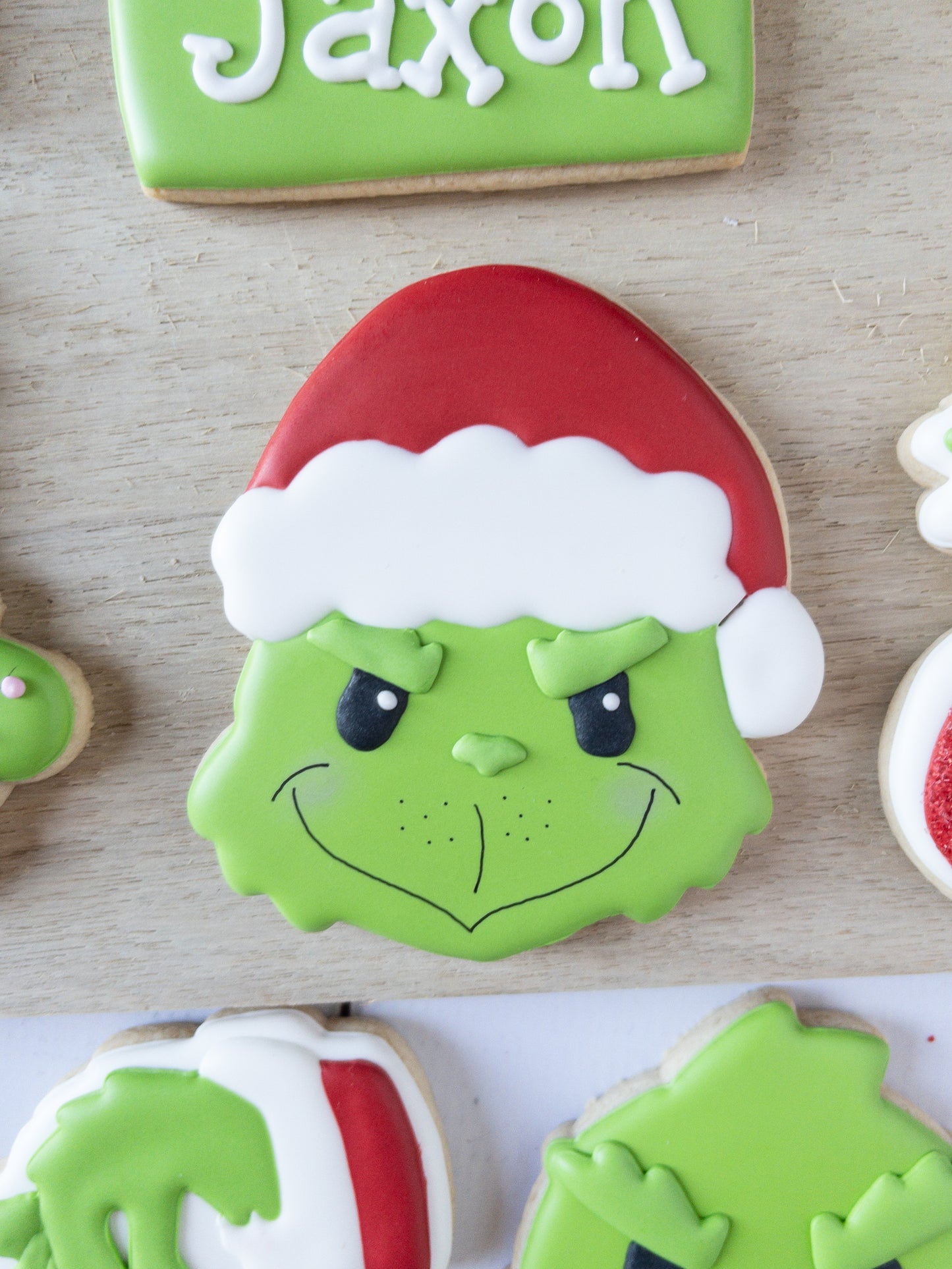 Grumpy Character Santa
