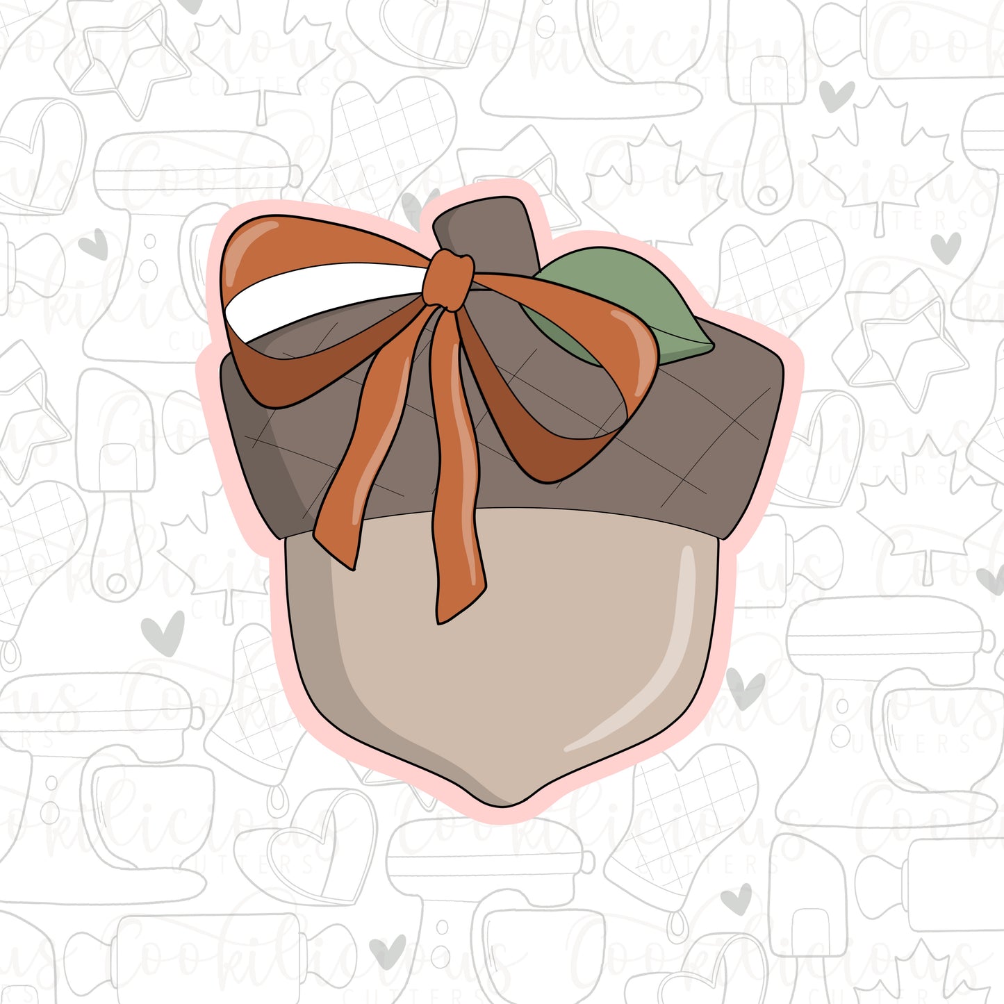 Chunky Acorn with Bow