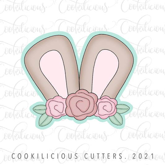Chunky Floral Bunny Ears