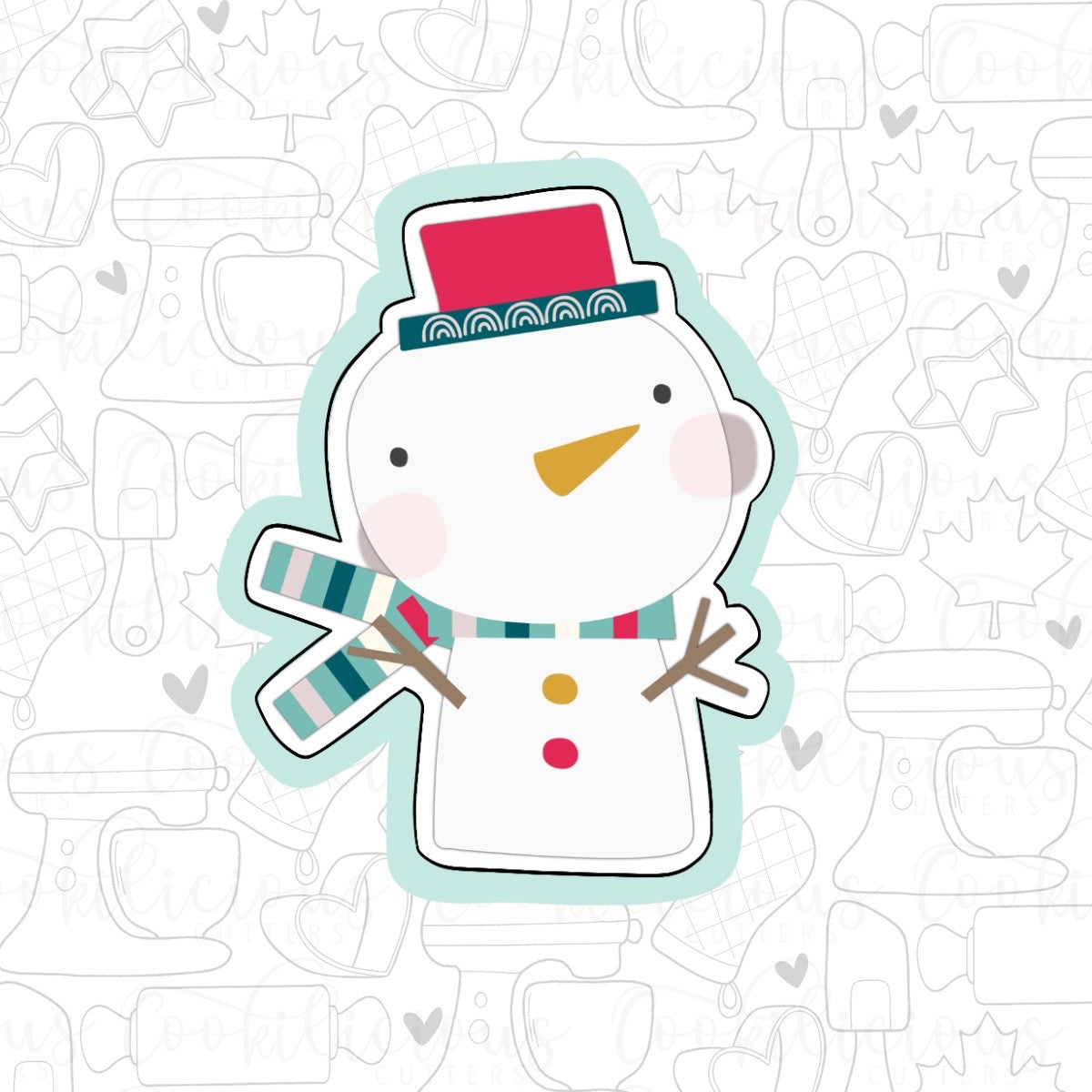 STL - CUTE SNOWMAN 02