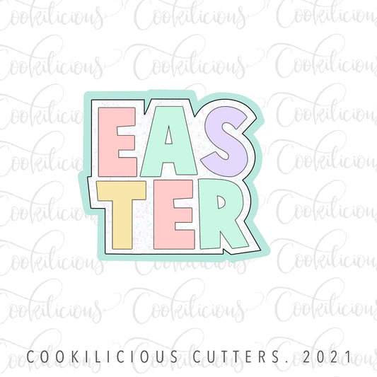 Chunky Easter Plaque