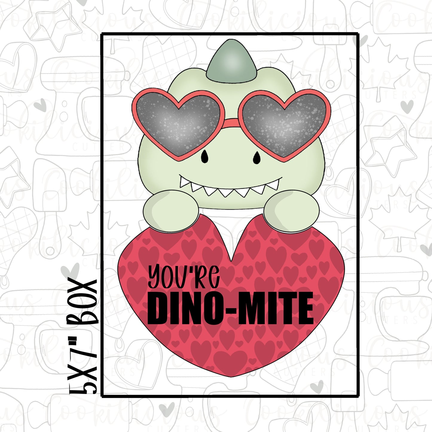 Dino with Heart Set
