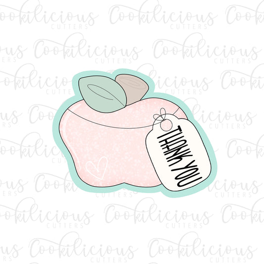 Cute Apple with Tag