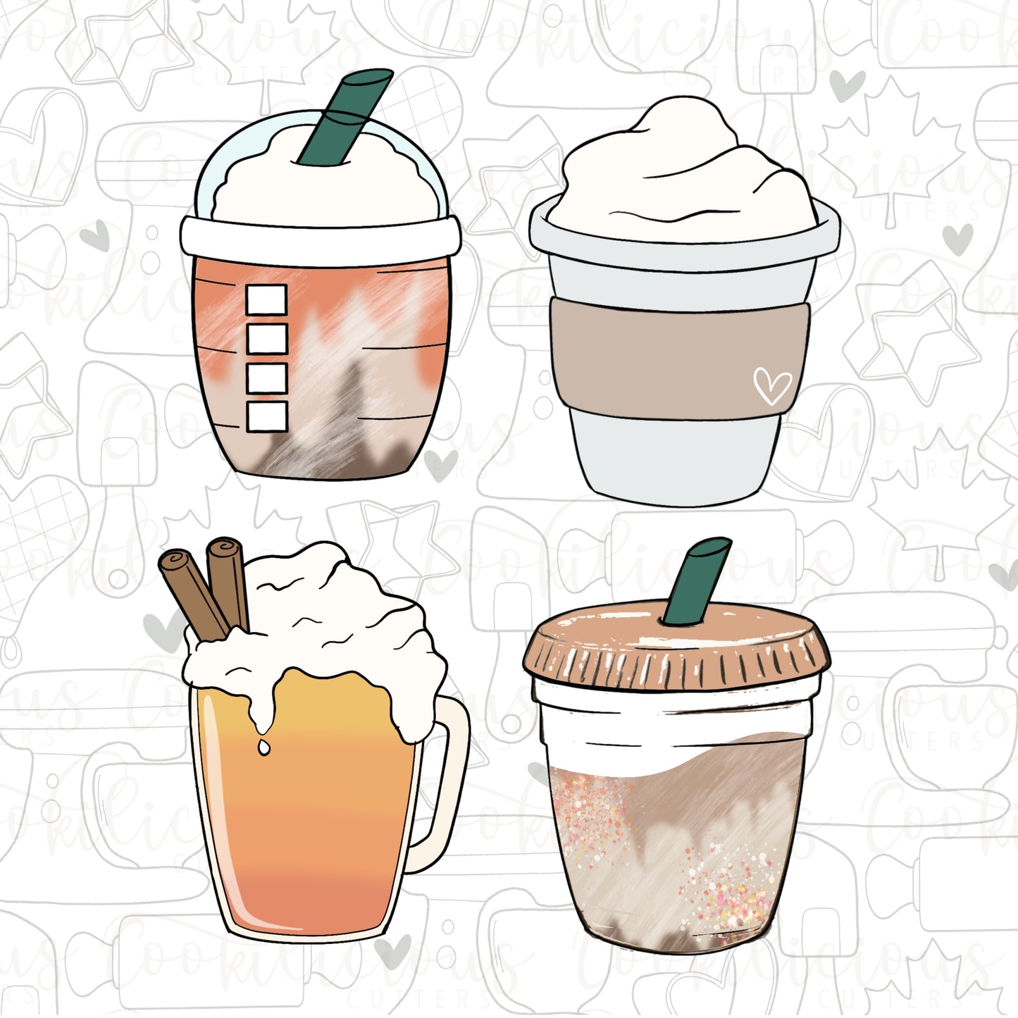 STL - ASSORTED COFFEE STANDARD SET