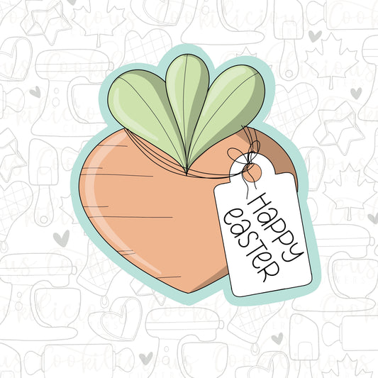 Heart Carrot Tag