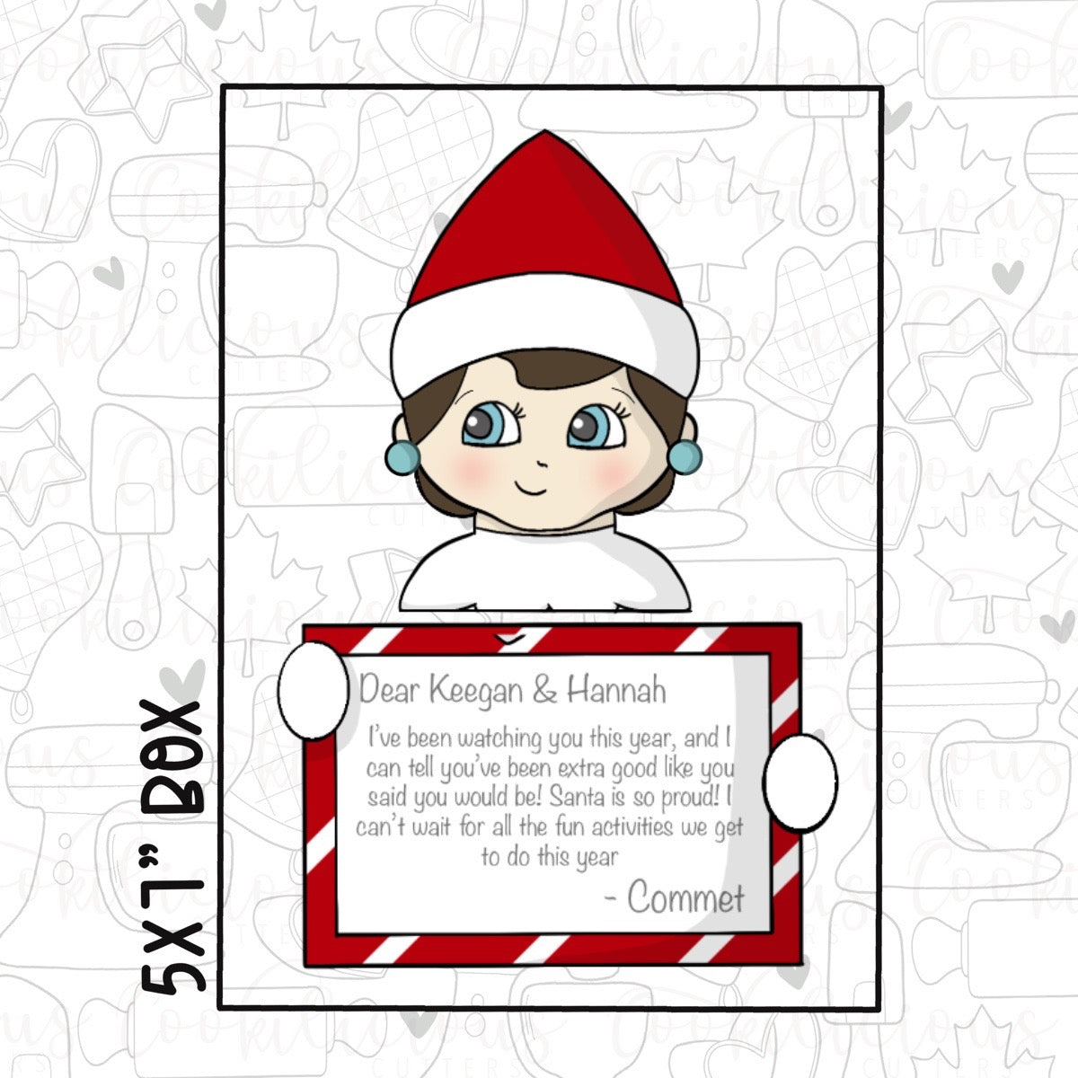 STL - ELF LETTER SET (3 OPTIONS)