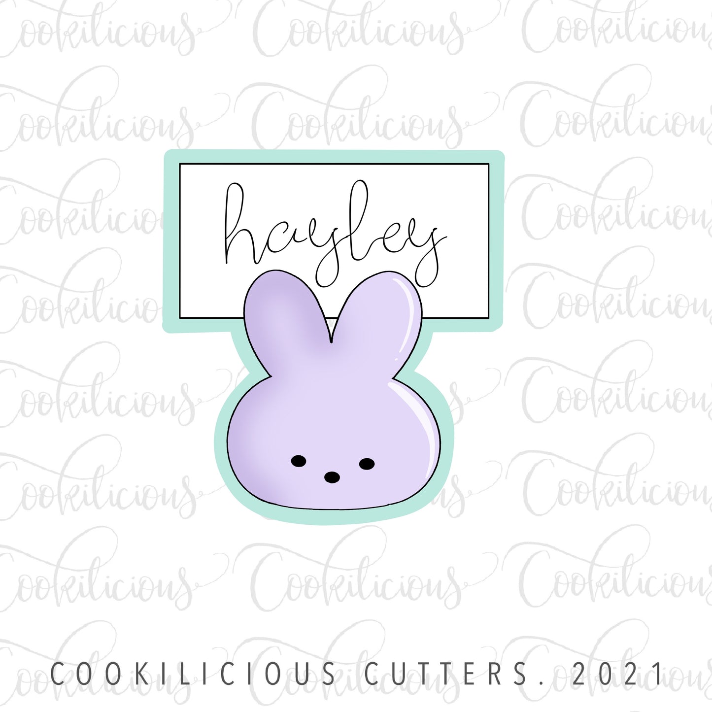 Bunny Name Card