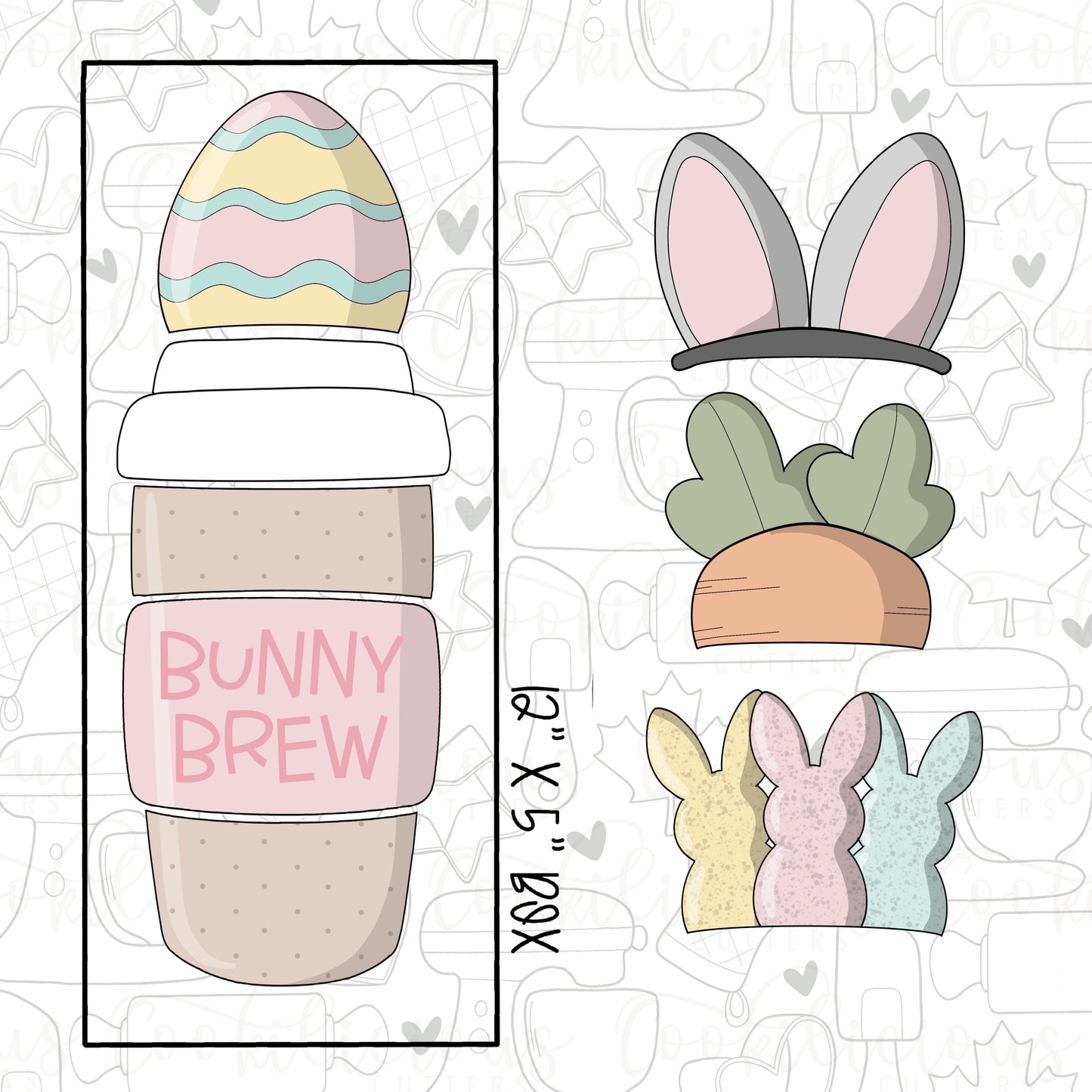 Easter Stackable Coffee Toppers