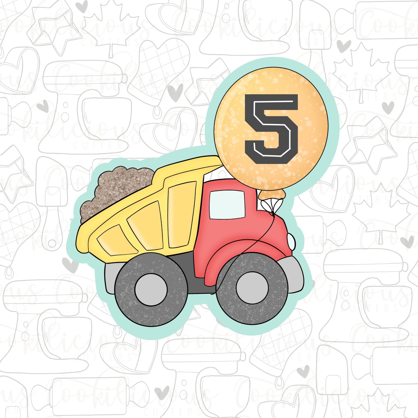 STL - DUMP TRUCK BALLOON