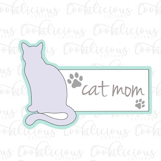 Cat Mom Plaque