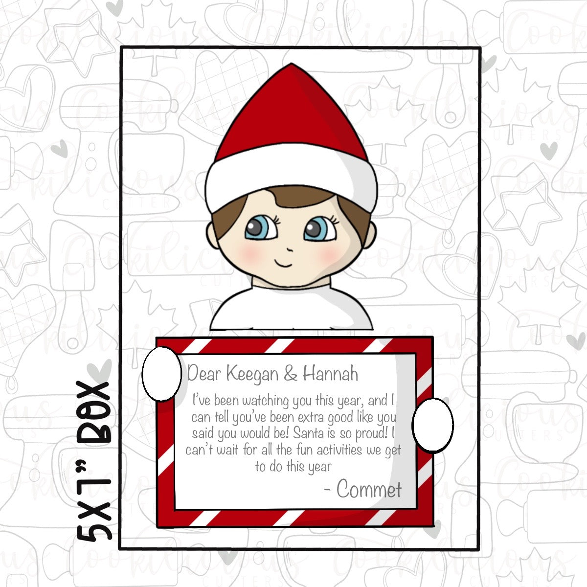 STL - ELF LETTER SET (3 OPTIONS)