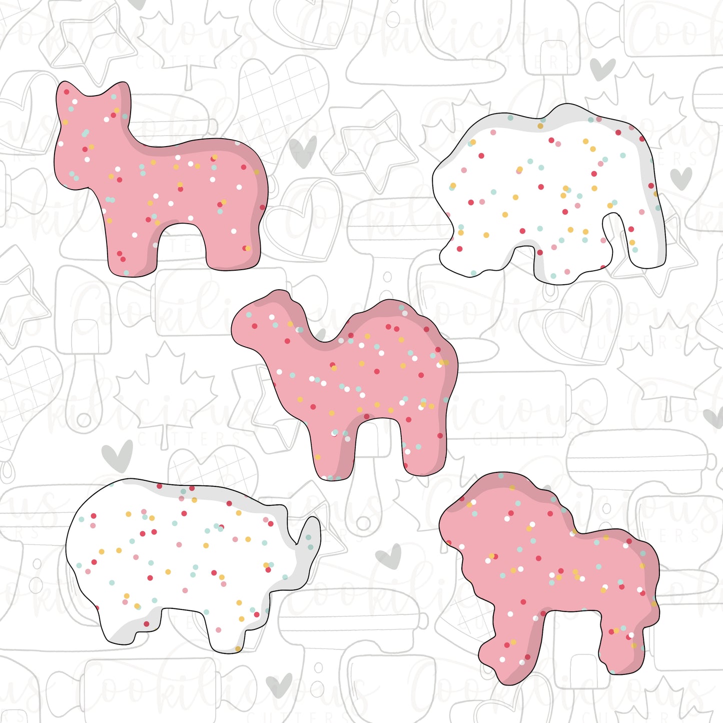 Animal Cracker Mini Set