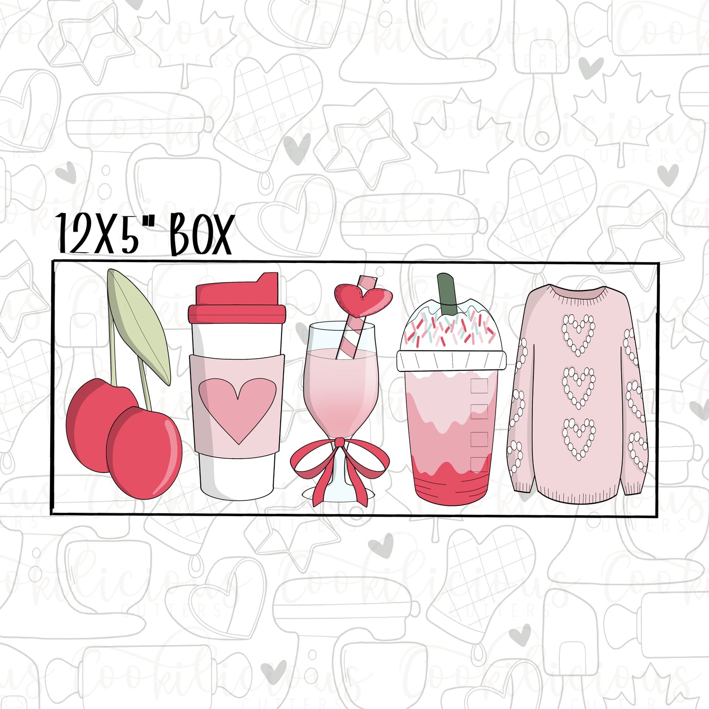 Skinny Galentines Set