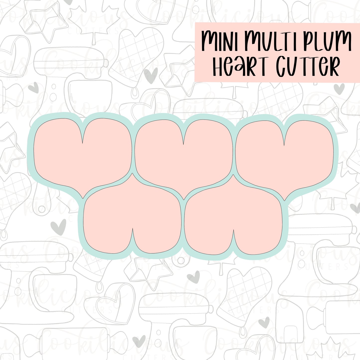 Multi Plump Heart Cutter
