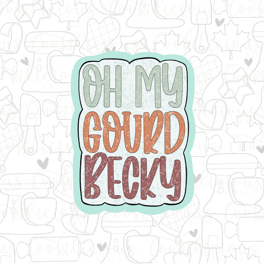 Oh My Gourd Plaque