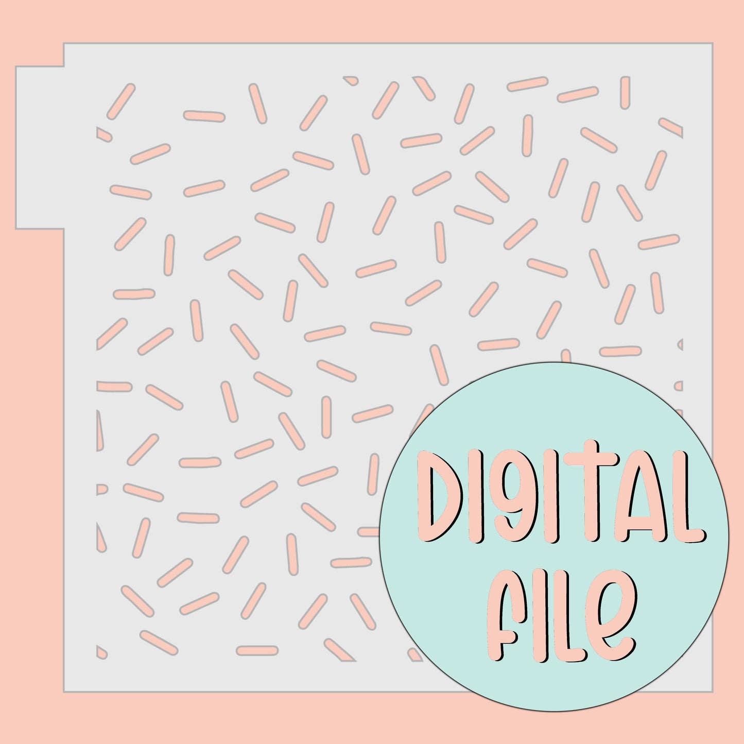 DIGITAL - Sprinkles Stencil