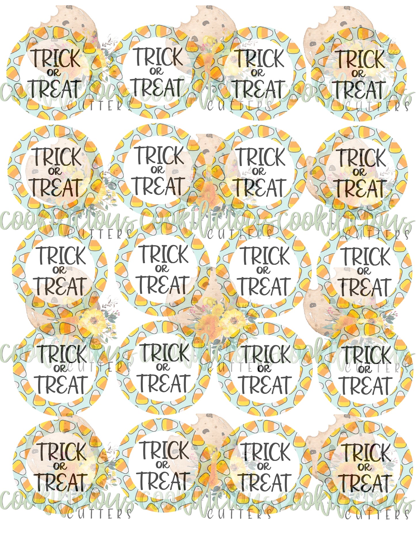 Light Trick or Treat _ Circle Tag