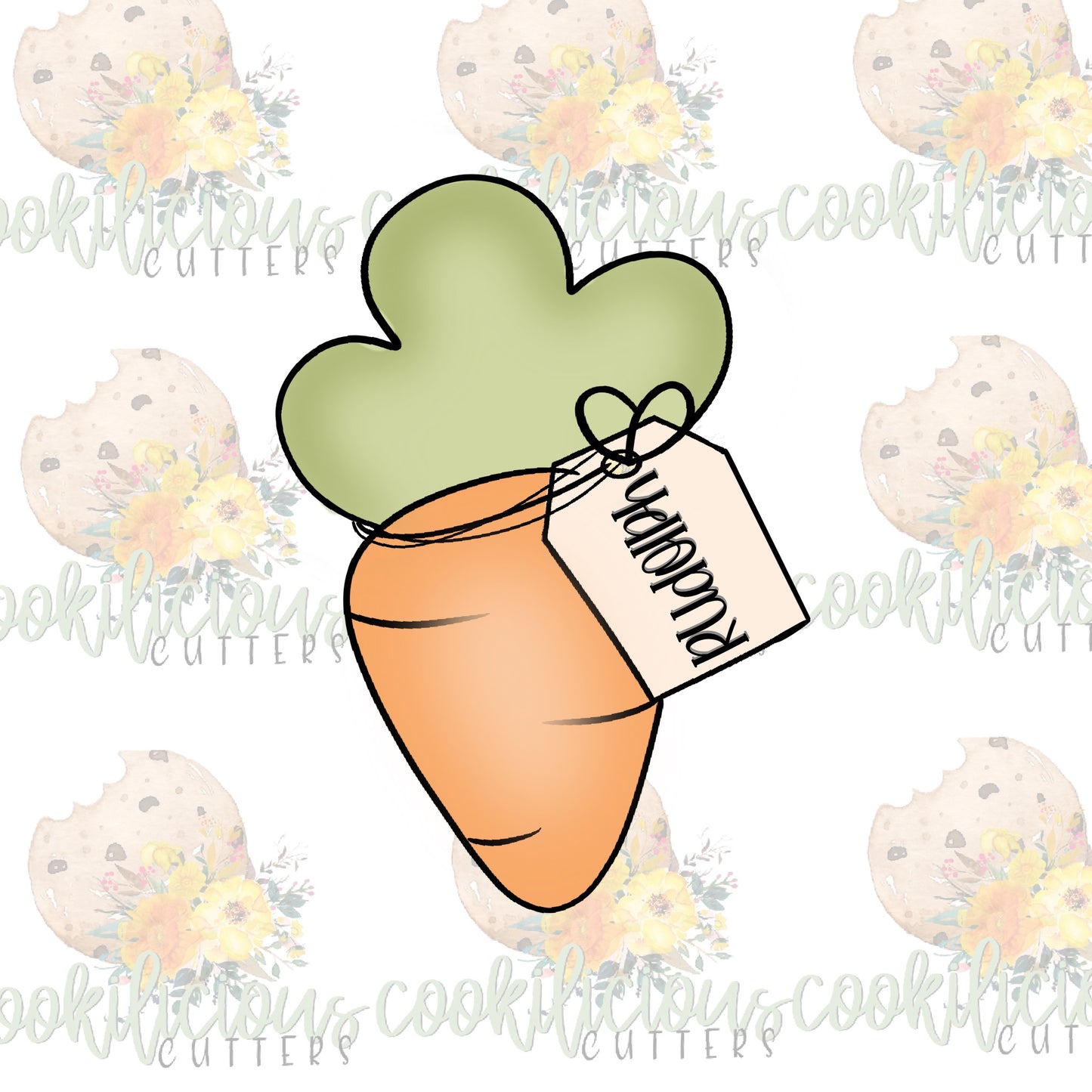 Carrot with Tag