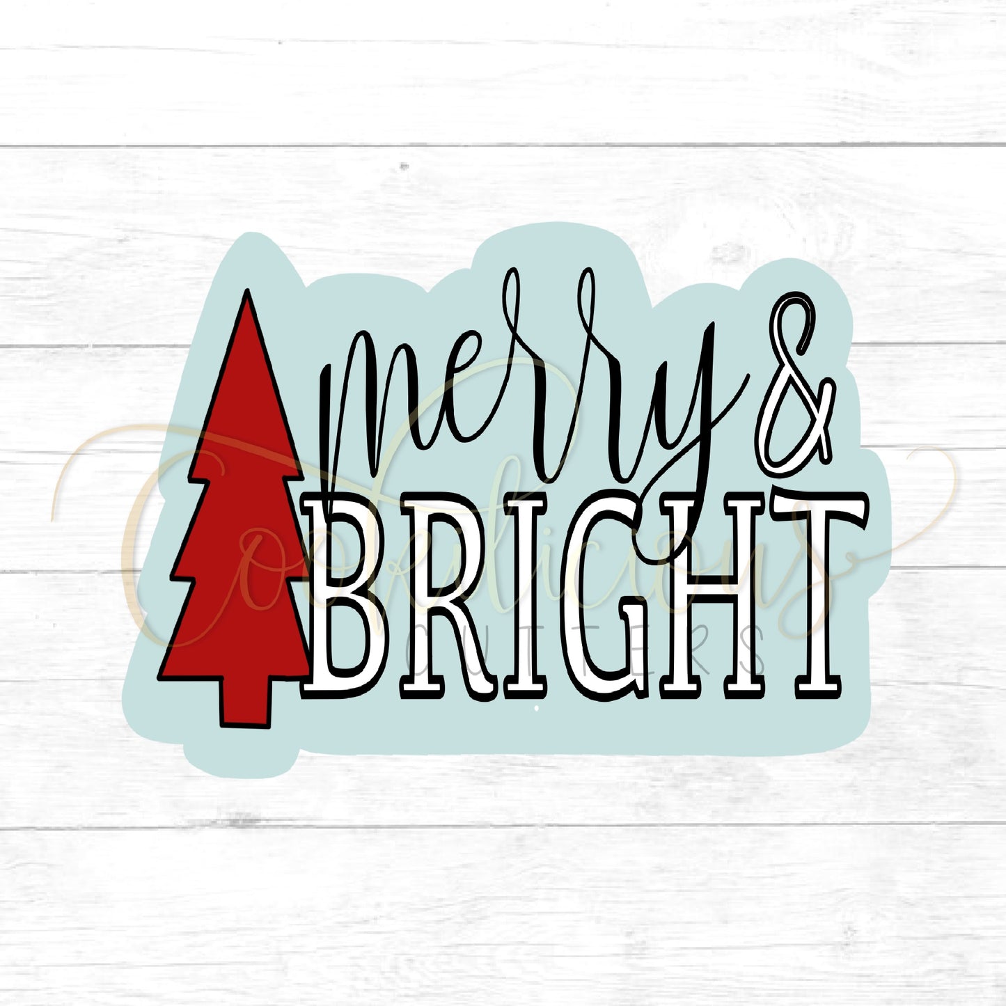 Merry & Bright Plaque