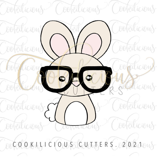 Nerdy Cute Bunny