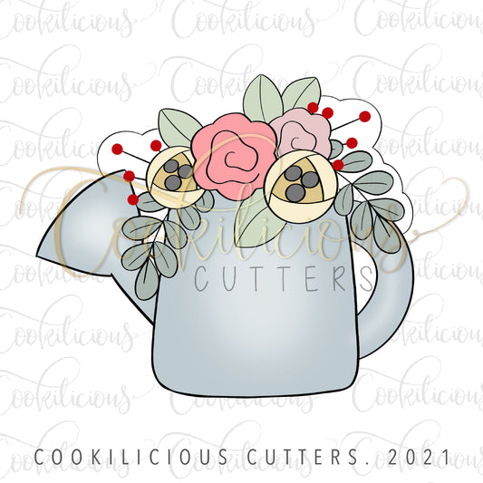 Floral Watering Can